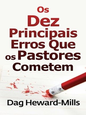 cover image of Os Dez Principais erros Que Os Pastores cometem